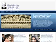 Tablet Screenshot of jpstevensfoundation.org
